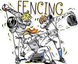 Illustratie bij Gratis proefles Fencing Club Almere