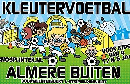 Kleutervoetbal Stripheldenbuurt (Voor kids van 4 & 5 jaar)