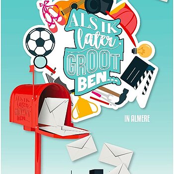 Illustratie bij Spreekuur Als ik later groot ben in Almere/Dare to dream in 036, Almere Stad West