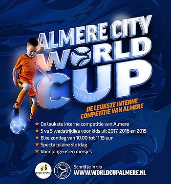 Illustratie bij World Cup Almere (4 t/m 6 jaar)