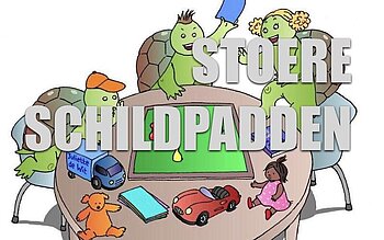 Illustratie bij Humanitas Stoere Schildpadden-programma