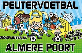 Peuter & kleutervoetbal Poort 20 mnd. t/m 3 jaar)