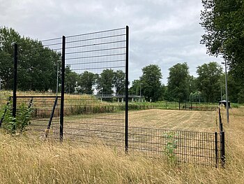 Illustratie bij Voetbalveld Jacques Brel