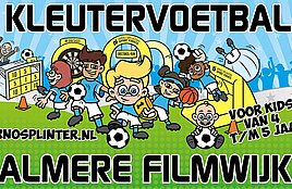 Kleutervoetbal Filmwijk (Voor kids van 4 & 5 jaar)