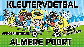 Illustratie bij Kleutervoetbal Poort (Voor kids van 4 & 5 jaar)