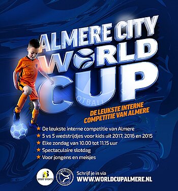 Illustratie bij World Cup Almere (4 t/m 8 jaar)