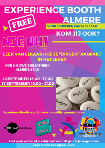 Illustratie bij Experience Booth