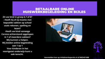 Illustratie bij Online huiswerkbegeleiding