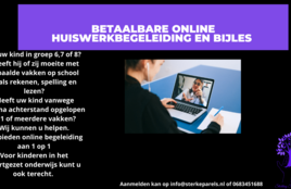 Online huiswerkbegeleiding