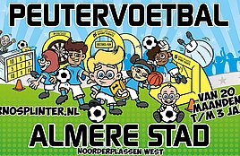 Peuter & kleutervoetbal Noorderplassen (20 mnd. t/m 3 jaar)