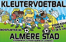 Kleutervoetbal Literatuurwijk/Stedenwijk (Voor kids van 4 & 5 jaar)
